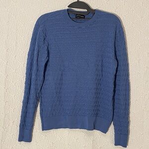 Emporio Armani Royal Blue Crewneck Sweater. See Pictures for measurements.